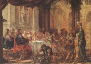 Juan de Valdes Leal The Marriage at Cana (mk05) china oil painting image